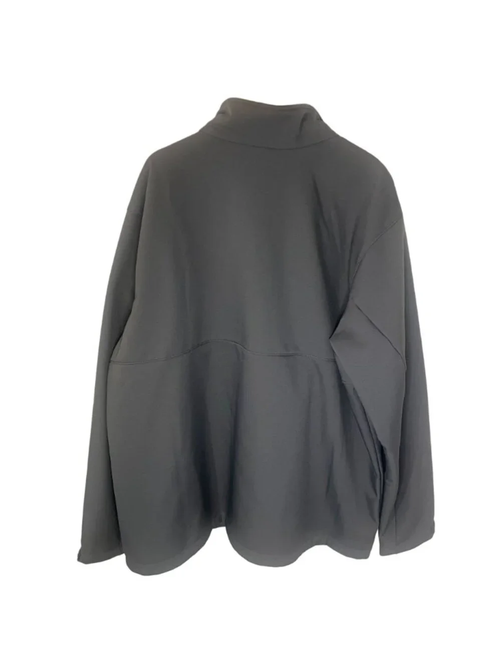 Columbia Ascender Water Resistant Softshell Fleece Jacket Men 3XLT Gray Stripe
